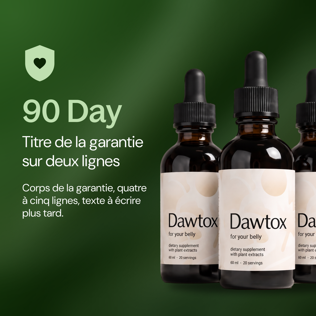 Dawtox - Help your gut and liver women