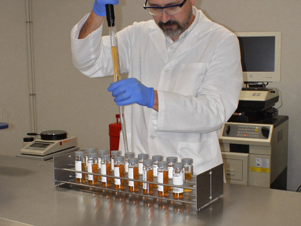 Analytical control in a laboratory Image