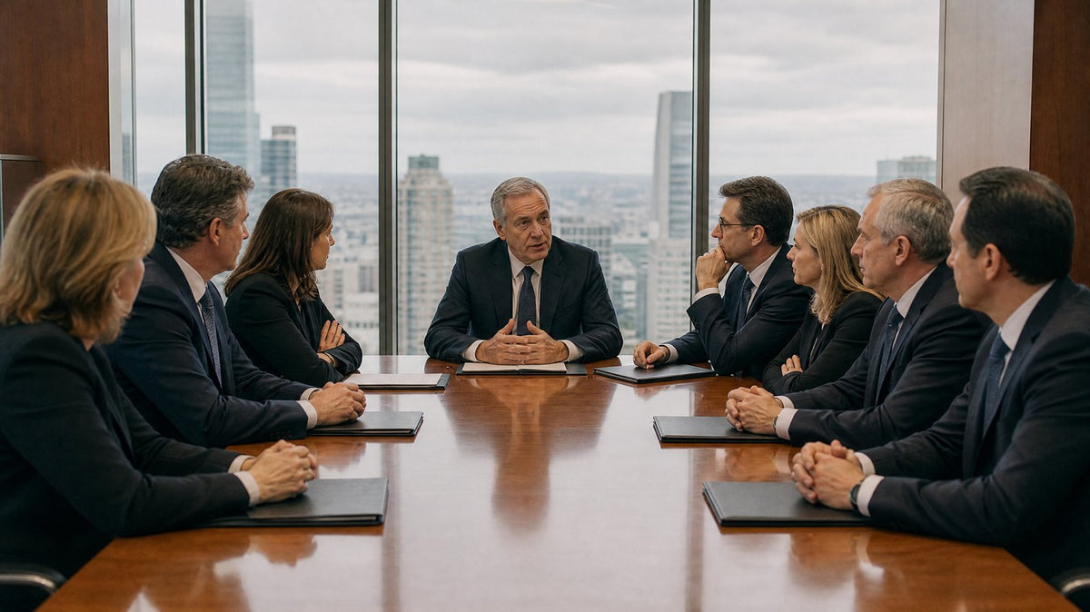Meeting room discussion Image