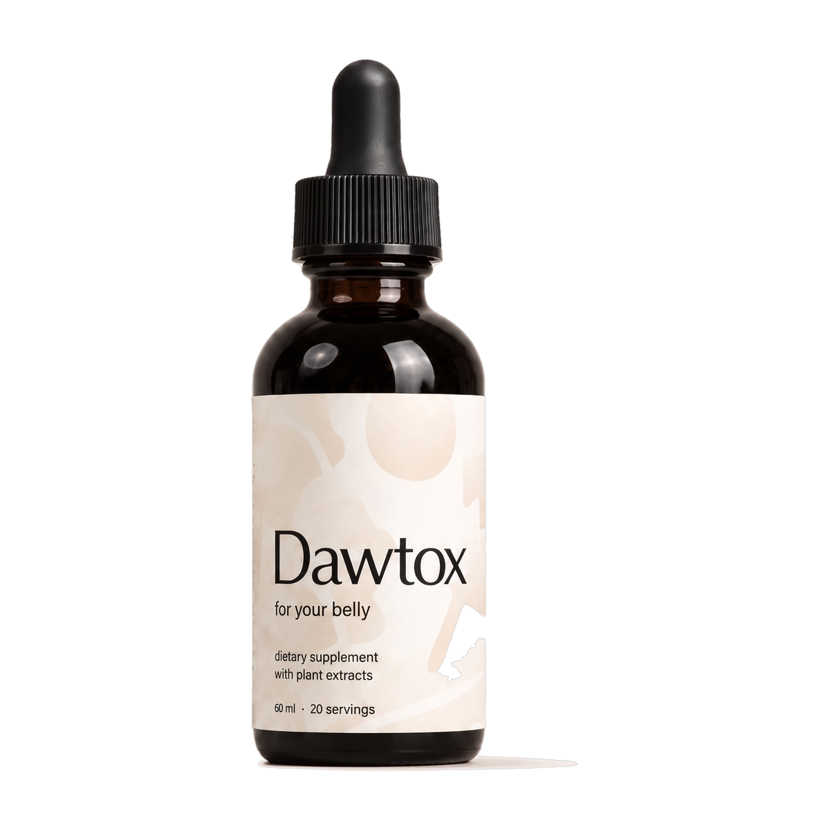 Dawtox for your belly, 60 ml sublingual dropper bottle Image