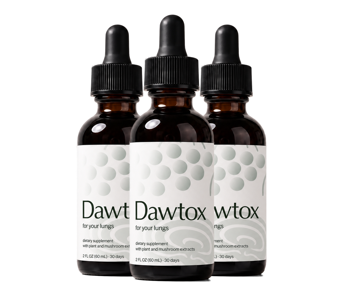 3 bottles of Dawtox for your lungs Image